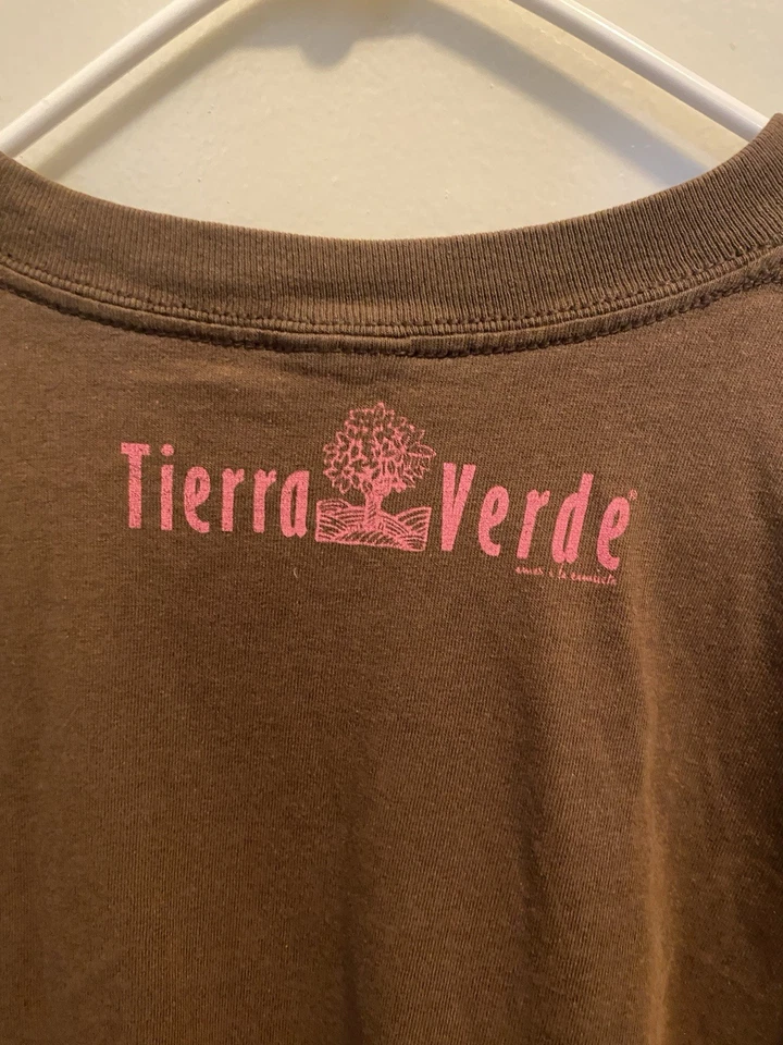 Camisa De Colección Años 90 Y2k Tierra Verde Lunares Cara Dibujos Animados Camisa L/XL Foto 4 de 4