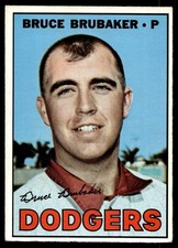 1967 Topps #276 Bruce Brubaker Los Angeles Dodgers NR-MINT