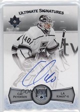2022-23 Upper Deck Ultimate Collection Signatures Cal Petersen #US-CP Auto mq5