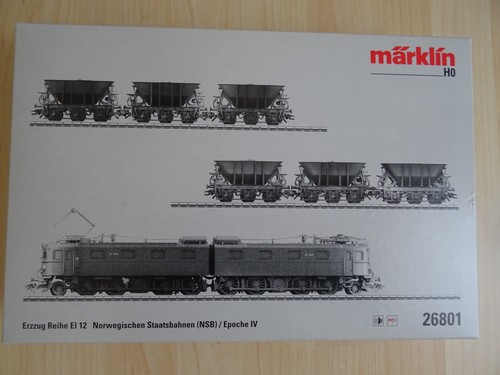 Märklin HO Erzzug 26801 "verschneit " Norwegische Staatsbahnen-Mfx-Sound-OVP-Top | Zustand: Gebraucht