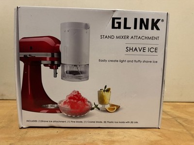 Glink Shave Ice Attachment for Kitchenaid Mixer Attachment - Lot of 2