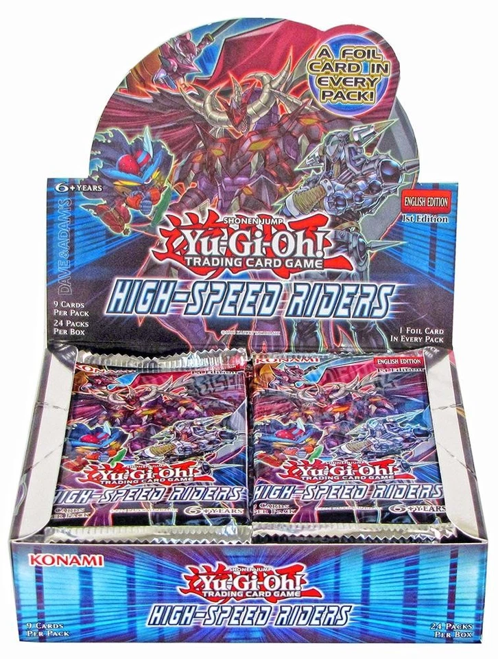 YU-GI-OH HIGH-SPEED RIDERS BOOSTER BOX - Image 3 of 3