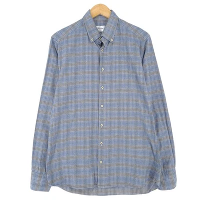 Stenstroms Chemise Habillée Coton Carreaux Slim Fit St1 Taille 16.5 42 - Photo 1/4