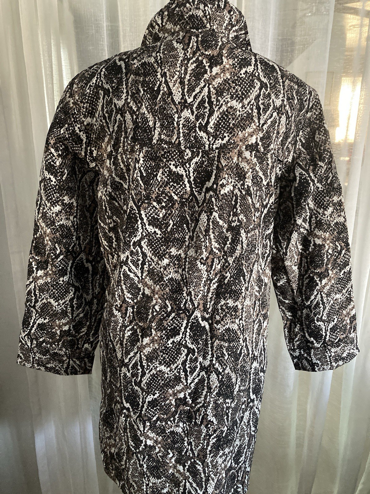 Soft Surroundings Python Snakeskin Print Viper Tr… - image 8