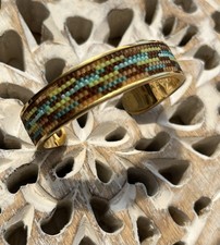 Azuni Totem Wide Bangle With Original Pouch And Box
