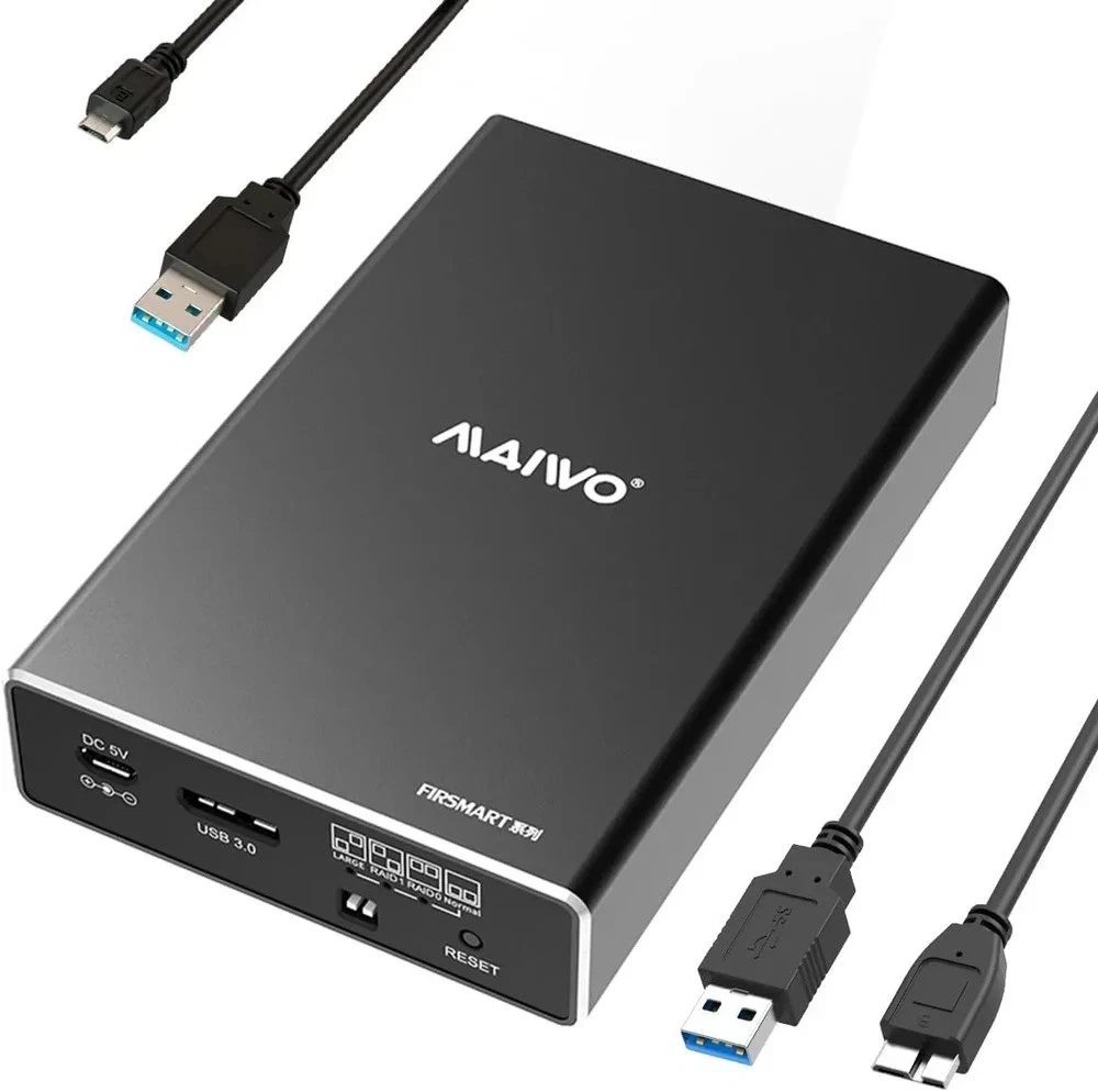 Dual Hard Drive Enclosure for sale | eBay