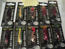 10 - STINGER SCORPION SPOONS (MIXED) NIP ALL COPPER PLATED LOT BBB
