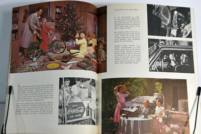1886 - 1916 Old Retro Book Coca Cola Advertising Business Portrait