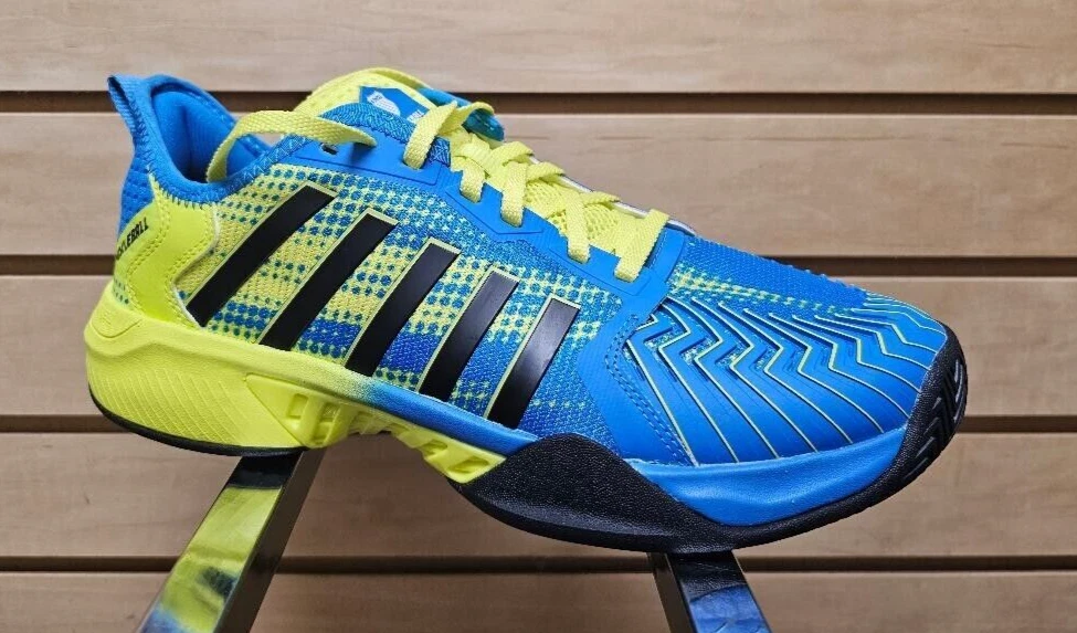 Chaussures Pickleball homme K Swiss Pickleball Supreme   Bleu/Jaune/Noir   Neuf