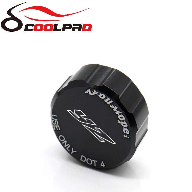 Cubierta de tapa de aceite de líquido de frenos trasero CNC YZ para YAMAHA YZ80 YZ85 YZ125 YZ250 Foto 4 de 4