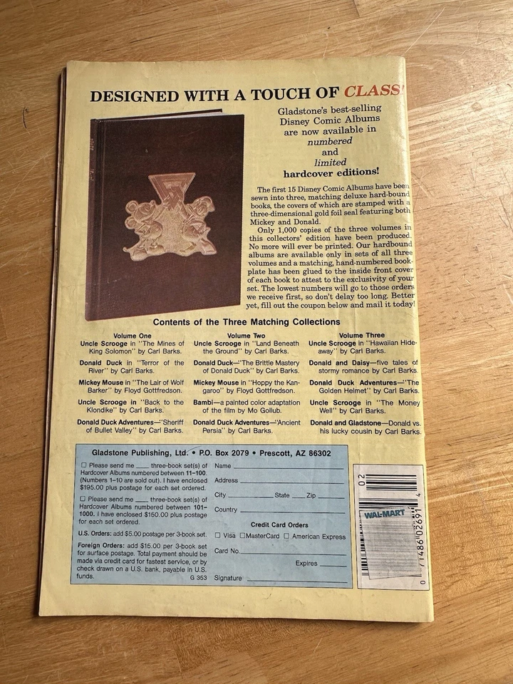 Gladstone Comic Walt Disney's Mickey Mouse 1990 #255 Foto 2 de 3