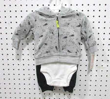 Just One You Rocket Ships 3 Piece Outfit 