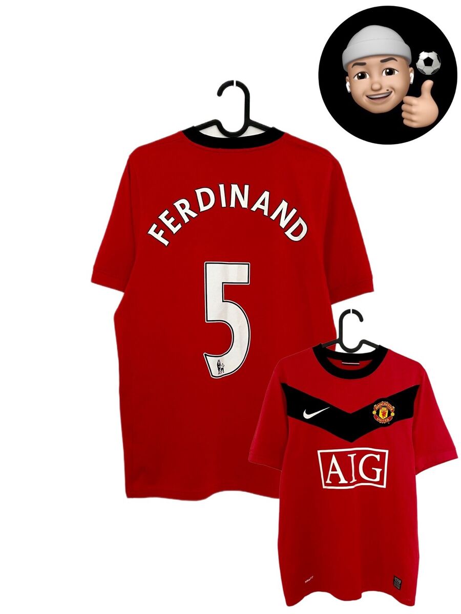 2009 2010 Manchester United MU Retro Vintage Nike Ferdinand 2009 2010 Manchester United MU Retro Vintage Nike Ferdinand