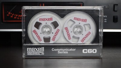 Audiokassette MAXELL Weiss Reel to Reel Neu