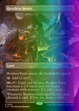 MTG Restless Vents (351/535) The Lost Caverns of Ixalan LP FOIL