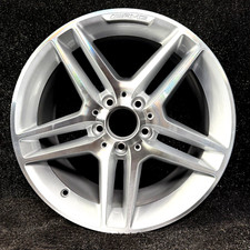 Mercedes C Class Wheel Rim 17x 8-12 5 V Spoke Wamg A2044019702 2008 2015 Oem