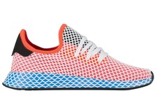adidas deerupt red and blue