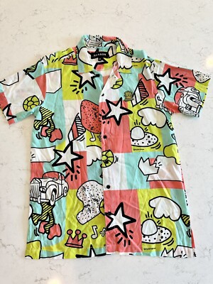 New Reason Brand Button Up Shirt Size M