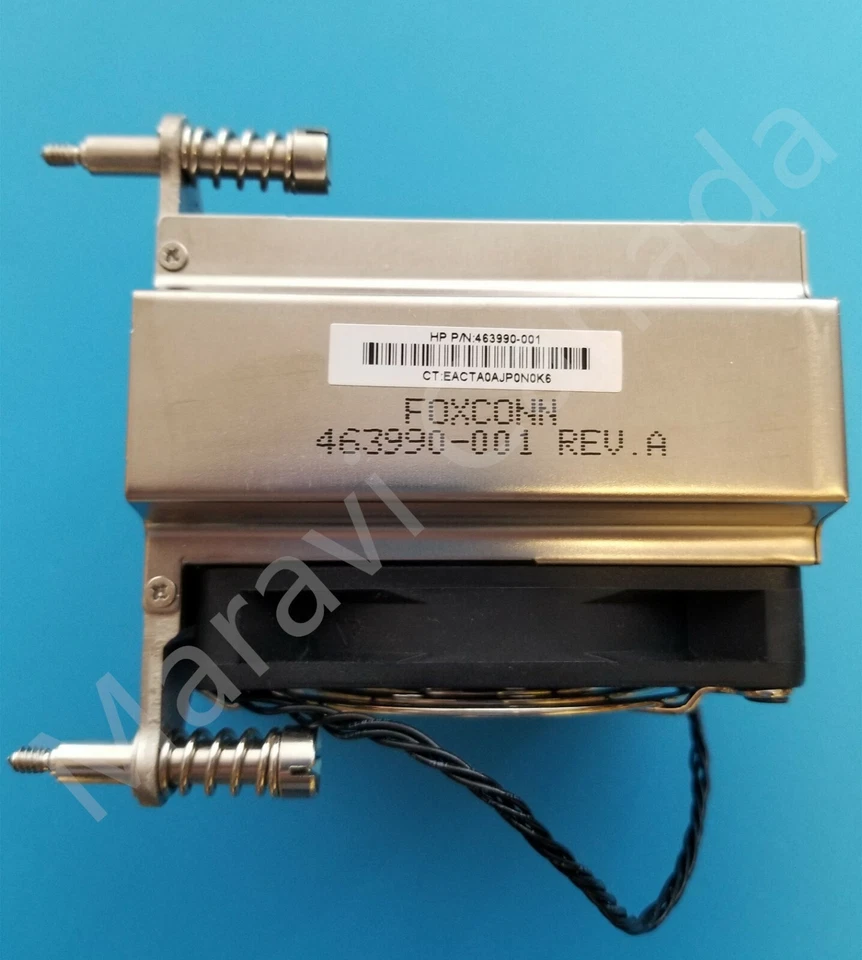 Genuine For HP Z800 Z600 Z400 WorkStation Heatsink with Fan Assembly 463990-001 - Image 2 of 3