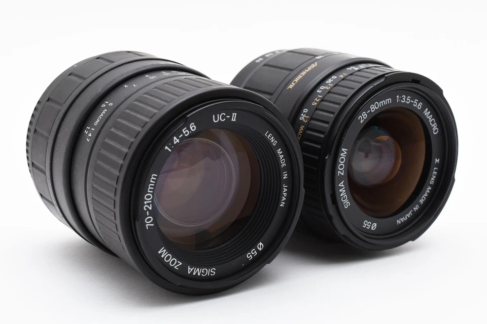 [N Mint] Sigma Macro 28-80mm f3.5-5.6 / UC 70-210mm f/4-5.6 AF Lens Pentax JAPAN - Image 3 of 4