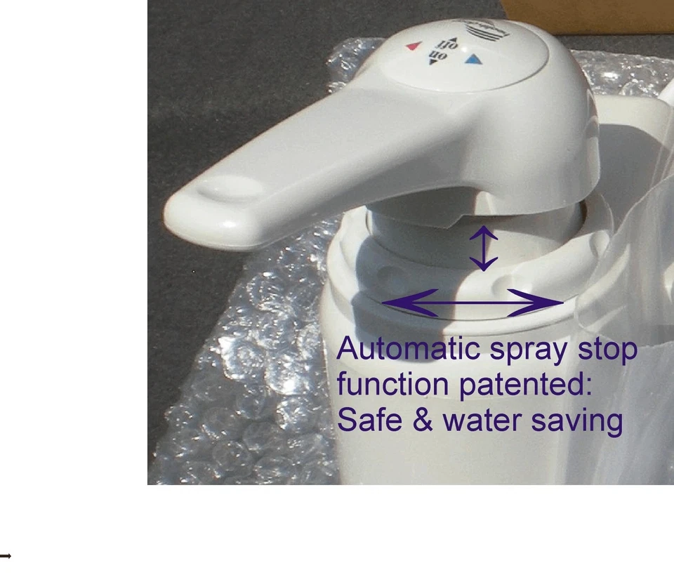 Accesorio de bidé para inodoro, bidé no eléctrico frío y caliente Foto 2 de 4