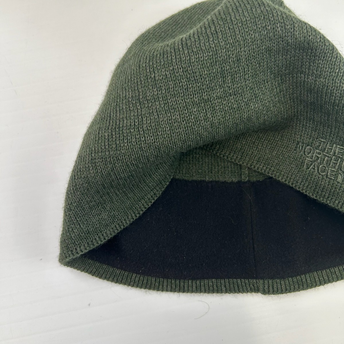 The North Face Spell Out Wool Cable Knit Beanie Hat Chunky Winter Cap The North Face Women main image 2