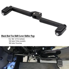 Heel Toe Shift Lever Shifter Peg For Harley Touring Fat Boy Softail Custom FXSTC