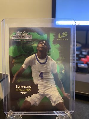 2022 Wild Card Alumination Daimion Collins Green Light Show #LS-2 Rookie RC 