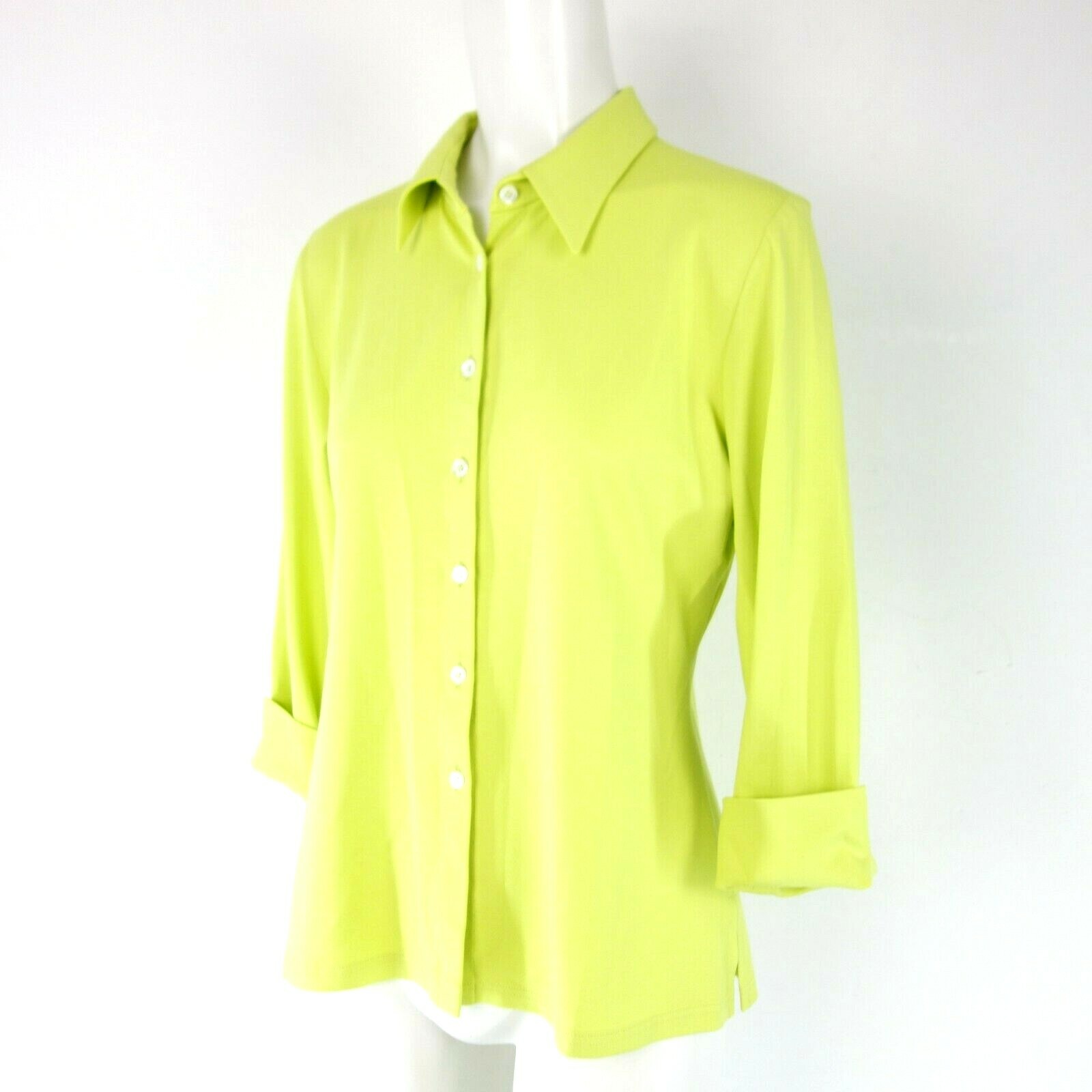 Рубашка Damen Grün BETTINA SCHOENBACH Женская рубашка-туника Bluse Oberteil 42 XL Neu
