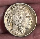 1919- s Buffalo nickel ,   AU, scarce date & grade
