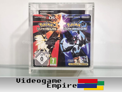 1x ACRYL BOX UV für Pokémon Ultra Sun/Moon ULTRA DUAL EDITION Nintendo 3DS OVP