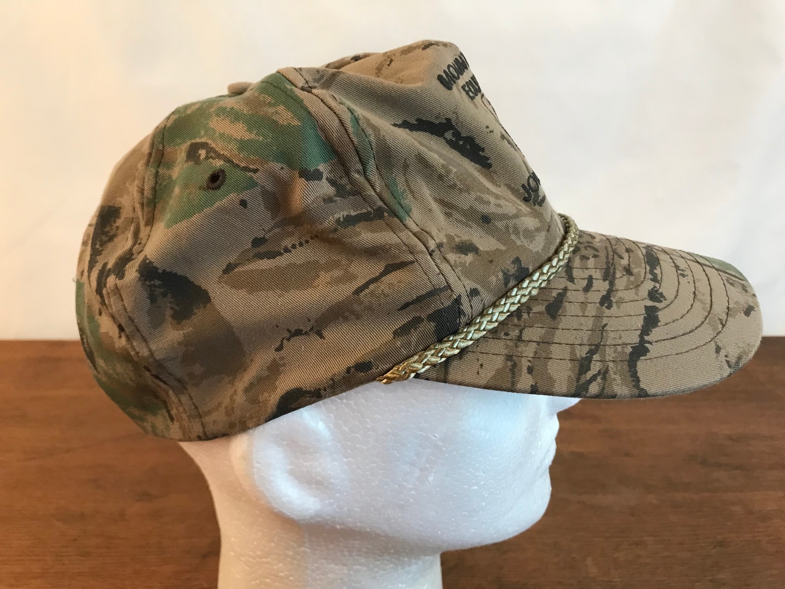 John Deere Mountaineer Equipment NC Camouflage Snapback Baseball Cap