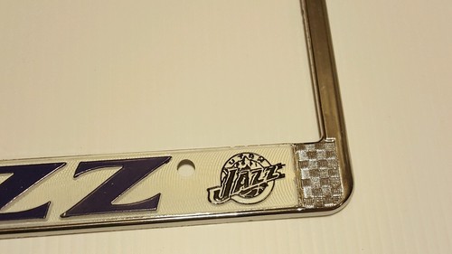UTAH JAZZ vintage metal auto frame (not perfect) - Picture 2 of 5