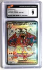 Pokemon TCG Charizard ex - 215/197 Obsidian Flames Ultra Rare - CGC 9