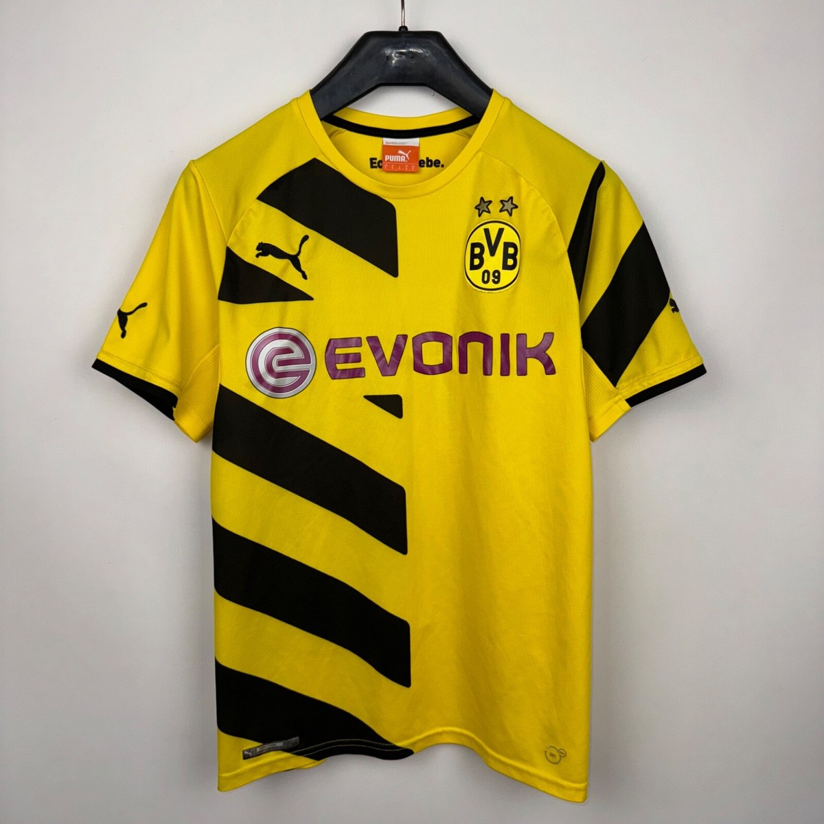 2014-2015 PUMA ユニフォーム ドルトムント gameshirt BORUSSIA DORTMUND 2014 2015 HOME FOOTBALL SHIRT SOCCER JERSEY PUMA