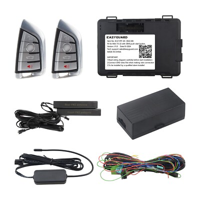 EASYGUARD CANBUS PKE Remote Starter Fit for MINI with OEM Push Button Start