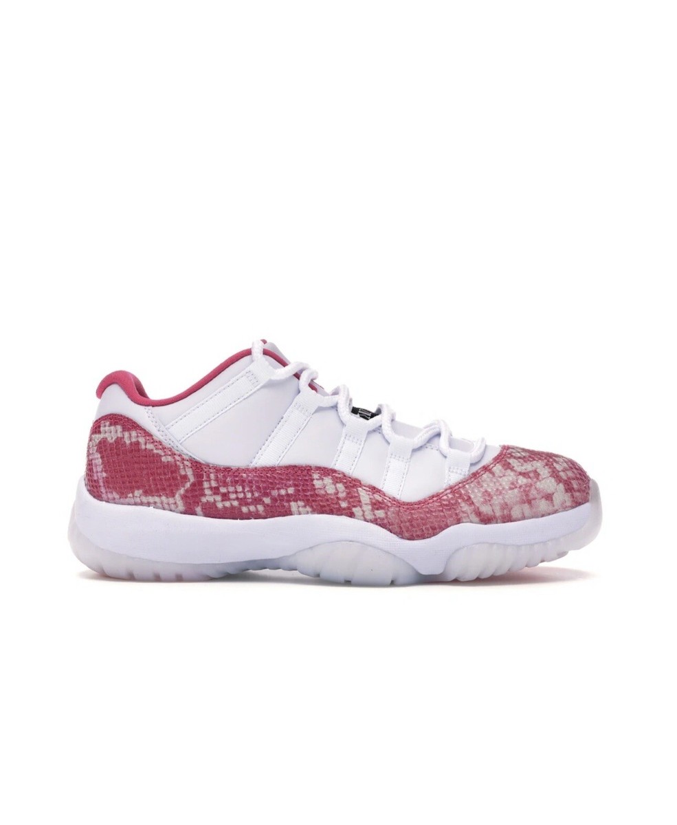 jordan 11 low pink snakeskin