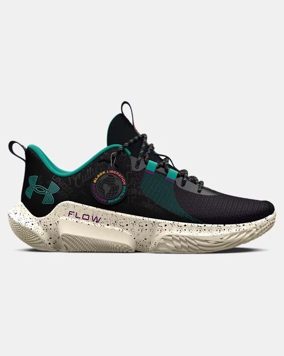 Under Armour Flow FUTR X 2 Black History Month Basketball Shoes Men\'s 11.5 NEW Under Armour UA Flow FUTR X 2 Black History Month Basketball  main image 2