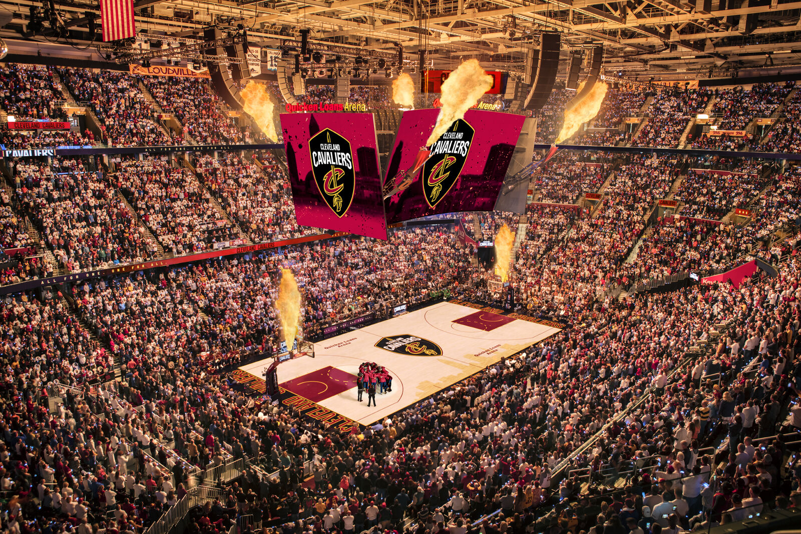 Quicken Loans Arena Tso Seating Chart