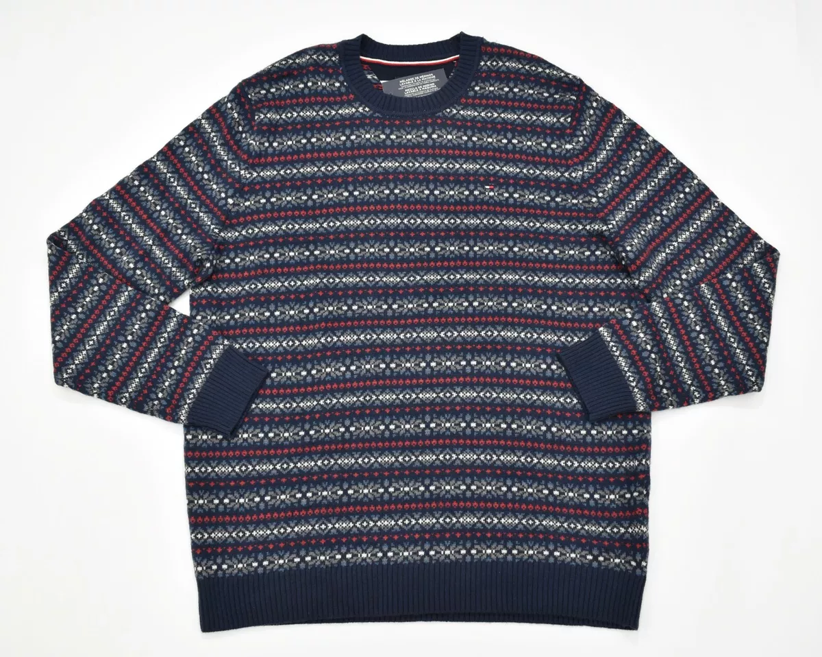 Men s Tommy Hilfiger Luxury Wool Pullover Sweater