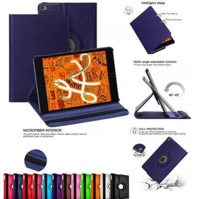 Für Apple iPad Mini 5 Smart 360 Drehbarer Ständer Cover Hülle