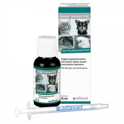 Umijo Immun Pet 15 ml Alfavet   Mumijo & Echinacea für Tiere