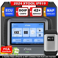 2024 XTOOL IP919 Auto Diagnostic Scanner Programming Tool E^CU Coding Topology