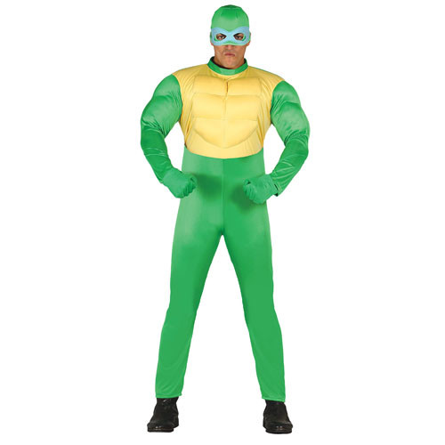 COSTUME TARTARUGA NINJA ADULTO TG L 52-54 VESTITO CARNEVALE | eBay