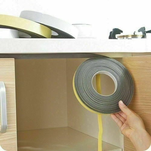 UK Weather Foam Tape Draught Excluder Seal Strip Insulation Window Door Stop-New - Picture 9 of 15