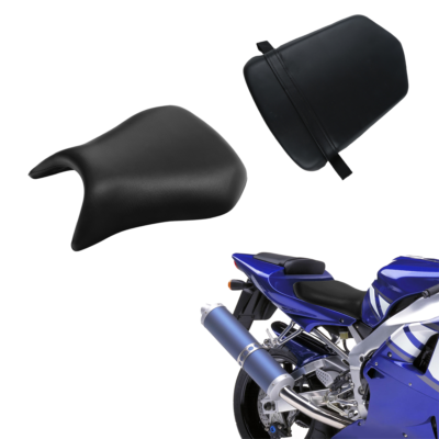 Yamaha YZF-R1 シート Black Driver Passenger Seat Fit For Yamaha YZF R1 YZFR1 YZF-R1