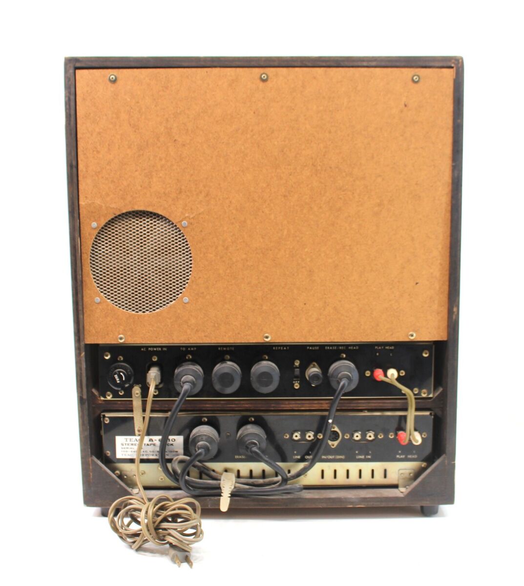 Vintage Teac A-6010 Auto Reverse Reel to Reel Player with Vintage Teac A-6010 Auto Reverse Reel to Reel Player with