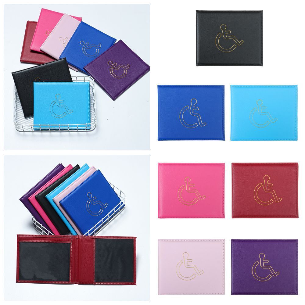 Disabled Blue Badge Holder Hologram Safe Parking Permit Display Cover