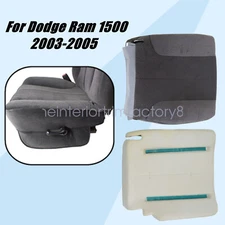 Driver Bottom Seat Cover & Foam Cushion Fits For 2002 2003 Dodge Ram 1500 2500