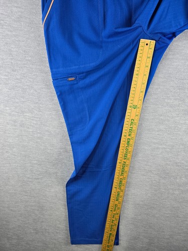 Pantalone scrub Cherokee blu contemporaneo taglia XL - Foto 7 di 11